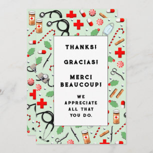 Doctor Appreciation Holiday Cards Bedankkaart
