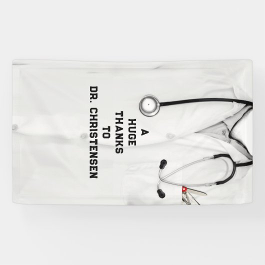 Doctor Appreciation Spandoek (Horizontaal)