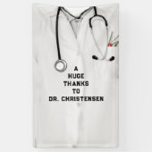 Doctor Appreciation Spandoek (Verticaal)