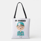 Doctor - Arts Halloween Trick Treat Tote Bag (Achterkant)