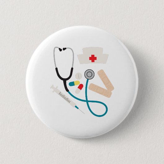Doctor Bag Ronde Button 5,7 Cm (Voorkant)