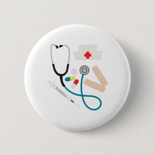 Doctor Bag Ronde Button 5,7 Cm