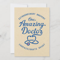 Doctor Bedankt Buitengewoon Bravery Compassionate