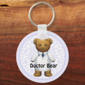 Doctor Beer - Teddy Bear Sleutelhanger (Voorkant)