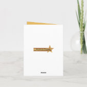 Doctor Best Ever Gold Star Greeting Kaart (Achterkant)