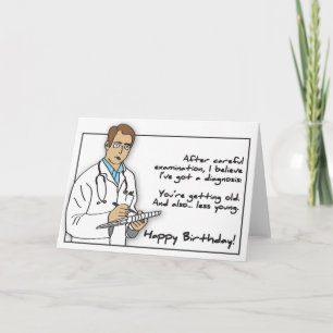 Doctor Birthday-kaart Kaart