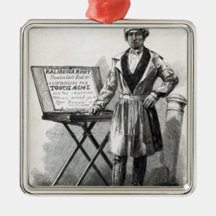 Doctor Bokanky, de straatherbalist Metalen Ornament