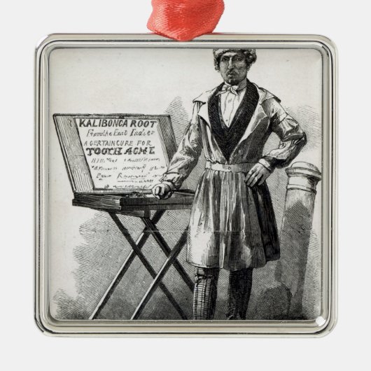 Doctor Bokanky, de straatherbalist Metalen Ornament (Voorkant)