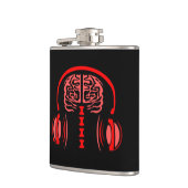 Doctor Brain-weefsel Luisteren naar muziek Heupfles (Links)