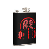 Doctor Brain-weefsel Luisteren naar muziek Heupfles (Rechts)