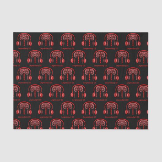 Doctor Brain-weefsel Luisteren naar muziek Tissuepapier (Voorkant)