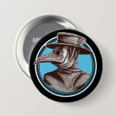 Doctor Button Blue (Voorkant /achterkant)