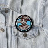 Doctor Button Blue (In situ)