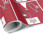 Doctor cadeau inpakpapier (Rol Hoek)