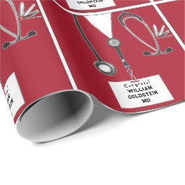 Doctor cadeau inpakpapier