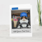 Doctor Calico Cat Funny Card Kaart (Voorkant)