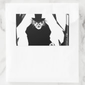 Doctor Caligari Rechthoekige Sticker (Tas)