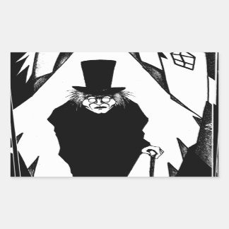 Doctor Caligari Rechthoekige Sticker