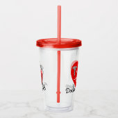 Doctor Caring for Life Acrylic Tumbler Acryl Drinkbeker (Rechts)