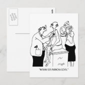 Doctor Cartoon 2062 Briefkaart (Voorkant / Achterkant)
