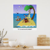 Doctor Cartoon 9491 Poster (Keuken)