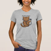 Doctor Cat – Schattige Grappig Kat met Stethoscoop T-shirt (Voorkant)