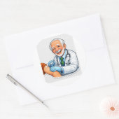 Doctor chibi vaccine sticker (Envelop)