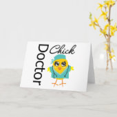Doctor Chick Kaart (Gele Bloem)