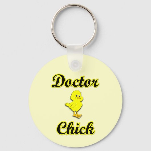 Doctor Chick Sleutelhanger (Voorkant)