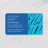 Doctor/chirurg/chirurg-assistent Visitekaartje (Achterkant)