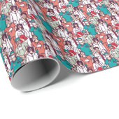 Doctor & chirurg Patroon Cadeaupapier (Rol Hoek)