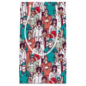 Doctor & chirurg Patroon Klein Cadeauzakje (Voorkant)