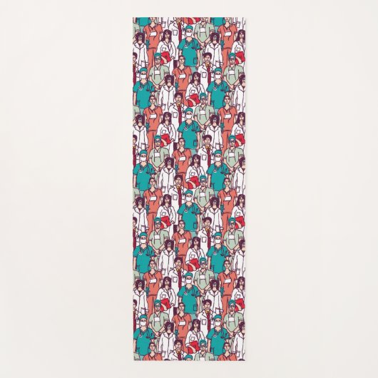 Doctor & chirurg Patroon Yogamat (Voorkant)