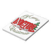 DOCTOR CHRISTMAS Dermatologist Notitieblok (Linkerzijde)