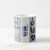 Doctor Coat Stethoscope Mug | Custom Medical Nurse Koffiemok (Center)
