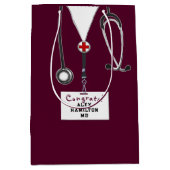 Doctor Congrats Medium Gift Bag Cadeauzakje (Voorkant)
