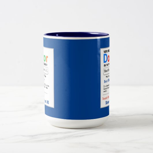 Doctor Custom Best Tweekleurige Koffiemok (Center)