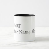 Doctor custom Mok Doctor cadeau voor Drs (Midden)