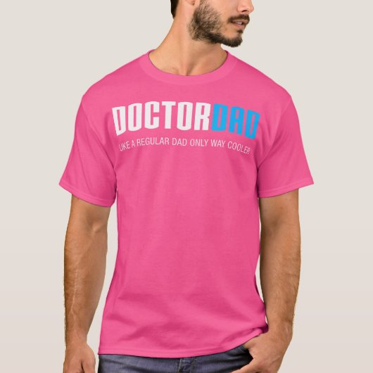 Doctor Dad Shirt Grappig Schattige Vaderdag Gift (Voorkant)