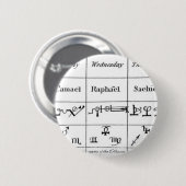 Doctor Dee's Angels Ronde Button 5,7 Cm (Voorkant /achterkant)