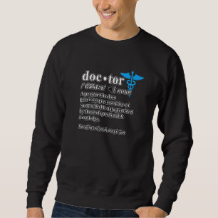 Doctor Definition Medical School Student Afstudere Trui