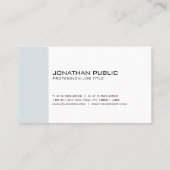 Doctor Dentist Therapist Chic Appointinder Afsprakenkaartje (Achterkant)