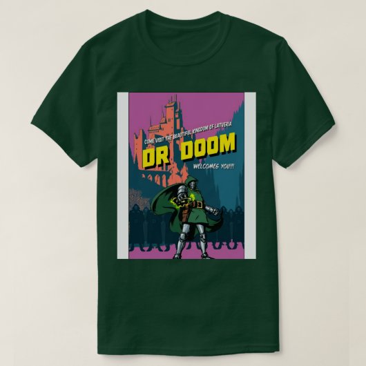 Doctor Doom 10 T-shirt (Design voorkant)