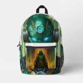 Doctor Doom bedrukte rugzak - vet en stijlvol supe (Voorkant)