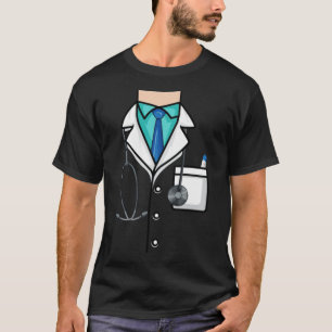 Doctor Dress chirurgische gown Costume stethoscoop T-shirt
