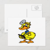 Doctor Duck Briefkaart (Voorkant / Achterkant)