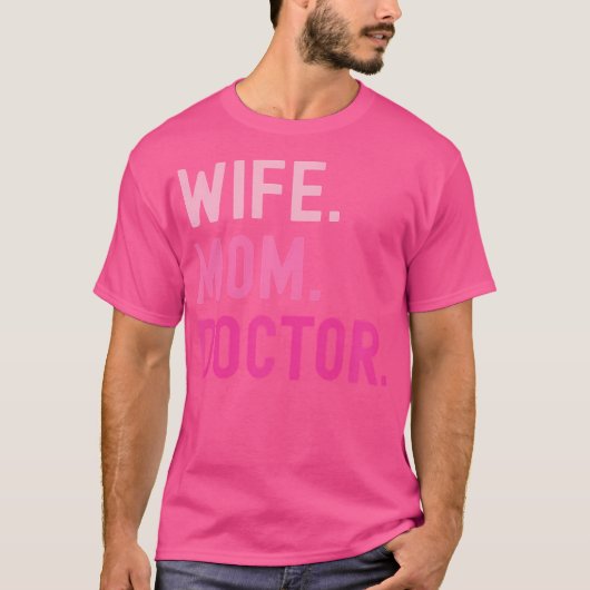 Doctor Echtgenote arts T-shirt (Voorkant)