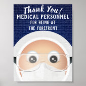 Doctor Emoji | Dank u wel Poster (Voorkant)