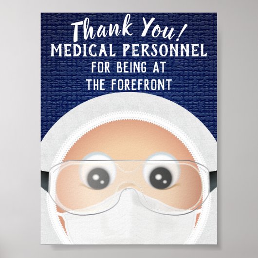 Doctor Emoji | Dank u wel Poster (Voorkant)