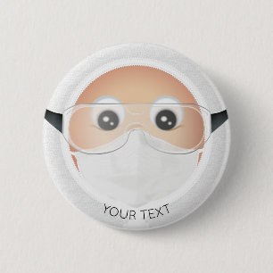 Doctor Emoji Ronde Button 5,7 Cm